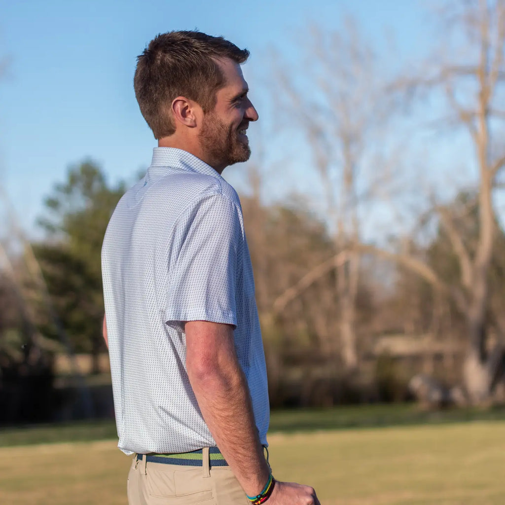 Teeing Off Mens Polo