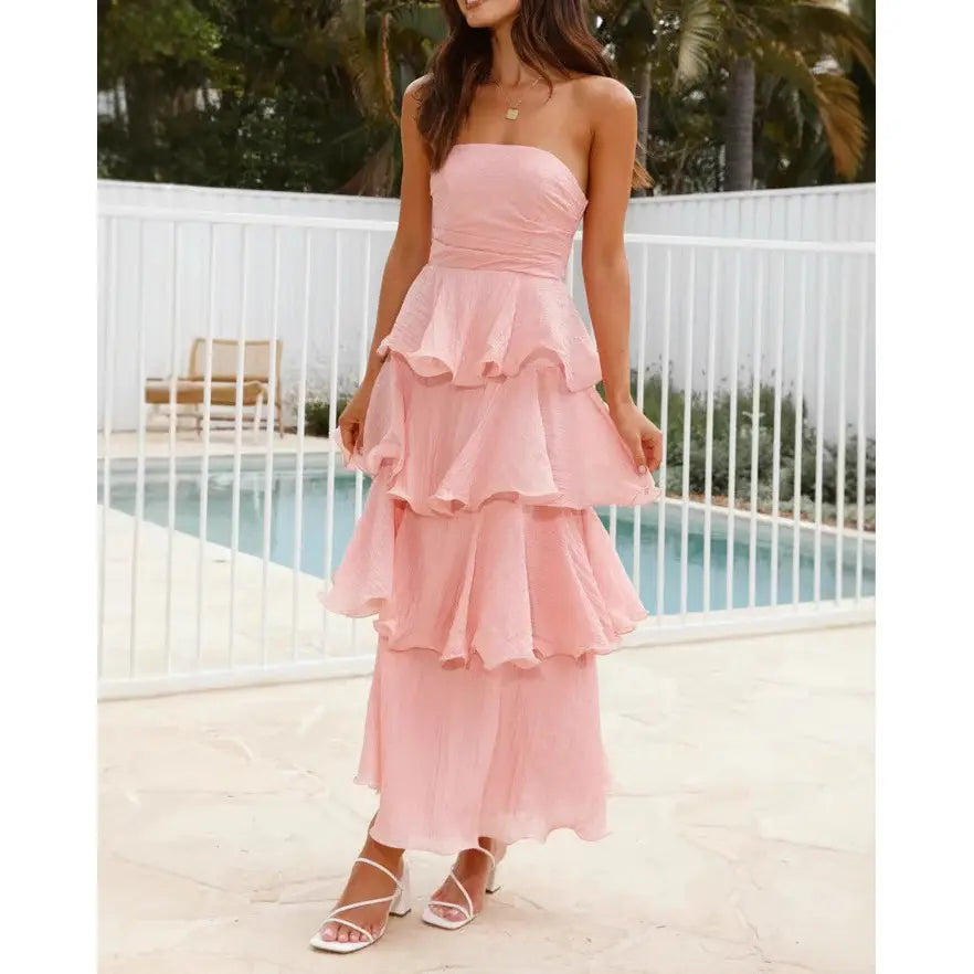 Multi-layered Midi dress PRE ORDER