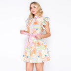Pastel Voyage Mini Dress PRE ORDER